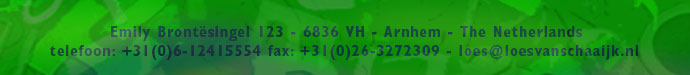 mail to loes@loesvanschaaijk.nl of bel haar mobile +31-6-12415554